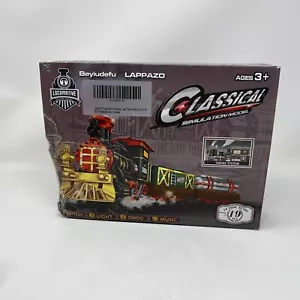 Lappazo Train Set for Christmas Tree: Battery-Powered Electric Train Set Box - Picture 1 of 3