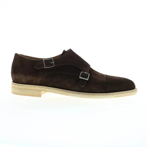 Bruno Magli Maurizio BM2MAUC1 Mens Brown Oxfords & Lace Ups Monk Strap Shoes - Picture 1 of 8