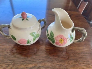 Franciscan Desert Rose Cream and Sugar Set made in England - Picture 1 of 4