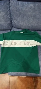 sudadera fila verde sin capucha talla l - Imagen 1 de 5