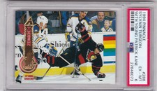 1994-95 PINNACLE #288 SYLVAIN TURGEON/YOUNG PATRICK KANE GRADED PSA 6 EXMT