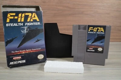 F-117A Stealth Fighter 1992 NES Missing manual w/ box - Image 1 of 4