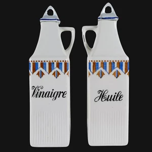 Elsterwerda Porcelain Cruet Set 1900-1918 Art Deco 24.5cm - Picture 1 of 6