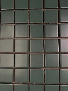 Border 1 7/8"" x 1 7/8"" almohadilla de azulejos verde 200 pies cuadrados remodelación de pared cerámica C#659 - Imagen 1 de 1
