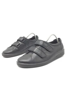 ECCO Soft 2.0 Danish Design Zapatillas Confort Negro Para Mujer T.39 US.8 UK.6,5 - Imagen 1 de 5