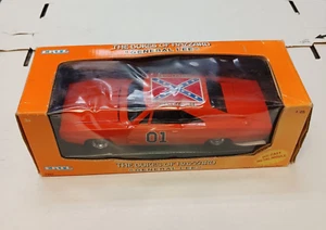 VINTAGE DUKES OF HAZZARD 1998 CHARGER GENERAL LEE 1:25 CAR ERTL 7967 with Box - Picture 1 of 12