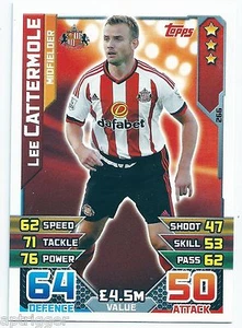 2015 / 2016 EPL Match Attax Base Card (266) Lee CATTERMOLE Sunderland - Picture 1 of 1