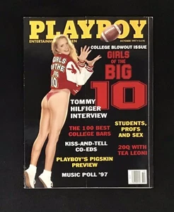 October 1997~~~Playboy Mag~~~LIKE NEW~~~Layla Roberts🐇CF~~~Tommy Hilfiger Intvw - Picture 1 of 5