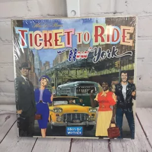 Ticket to Ride: New York City Strategy Board Game New Sealed 2-4 Player Ages 8+ - Picture 1 of 3