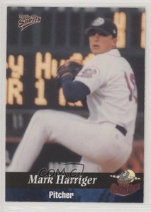 1999 Multi-Ad Sports Erie SeaWolves Mark Harriger #12 Rookie RC