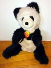 Original Steiff Panda 0328/42 Vintage Stuffed Animal Plush Rare Tag Ear Button