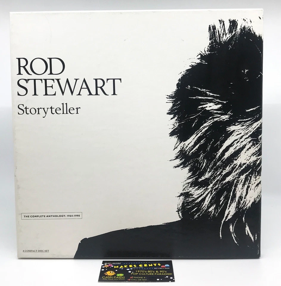 Rod Stewart Storyteller The Complete Anthology: 1964-1990 4 CD Box Set - Image 1 of 1