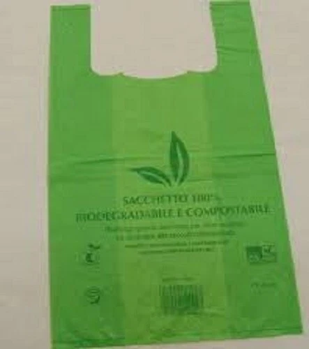 SHOPPER BIODEGRADABILI COMPOSTABILE MAXI 30X60 BORSETTE BUSTE 4KG - Immagine 1 di 1