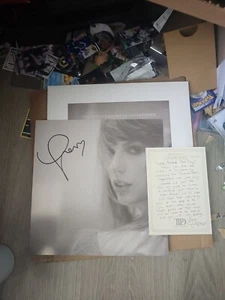 Taylor Swift Tortured Poets Department Vinyl Signed w/ Heart & RSD Note - Picture 1 of 1