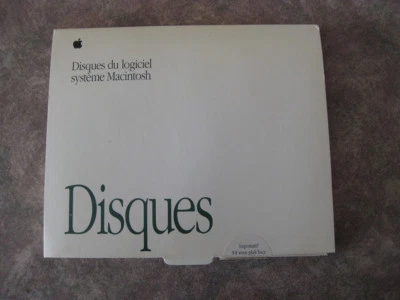 MacIntosh System 7  * French - Original package used - Ref: 914-0363-A - mac20 - Image 1 of 4
