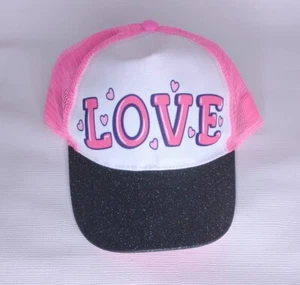 Old East Main Girls "Love" Snapback Mesh Hat New - Picture 1 of 5