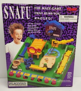 Juego de laberinto Tomy SNAFU That Runs You Ragged #7070 de colección 100 % COMPLETO con 3 bolas - Imagen 1 de 18