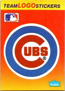 1986 Fleer #NNO Chicago Cubs Logo Team Stickers Ed Walsh (19) back - Picture 1 of 2