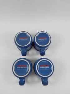 MARLBORO UNLIMITED VINTAGE 1990S BLUE SPECKLED SET OF 4  - Picture 1 of 7