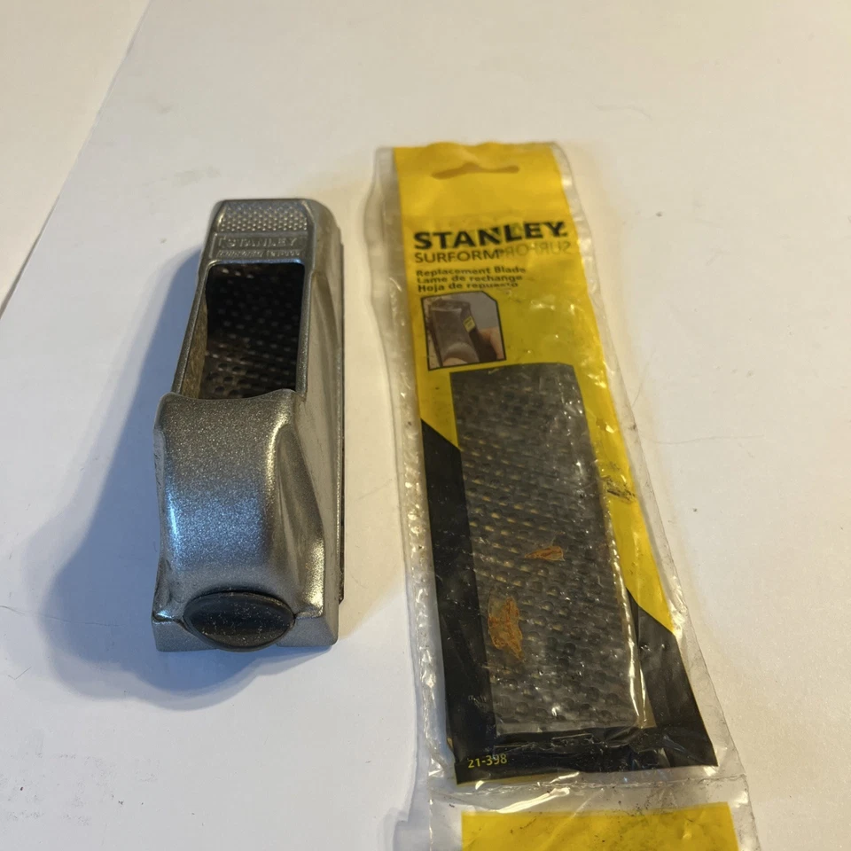 STANLEY Surform 399, 5-3/4" Wood Rasp File Pocket Plane w/extra blade- USA - Image 1 of 4