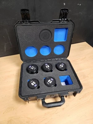 Contax Zeiss 5 Lens Set. MM Variant. EF. - Image 1 of 4