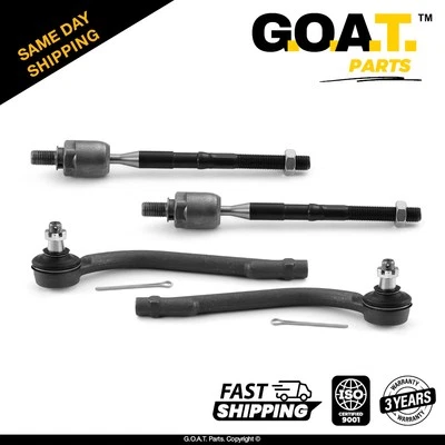 Extremos de barra de amarre interior y exterior para Kia Sorento 2011-2013 2007-2012 Hyundai Santa Fe Foto 1 de 4