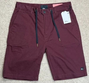 Imperial Motion Murphy Walkshort Men's Maroon Classic Fit Shorts Size 30 - Picture 1 of 8