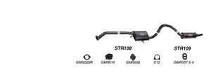 2.5" Redback Exhaust System for Holden Commodore VS V8 Wagon (01/1995 - 1997) - Picture 1 of 11