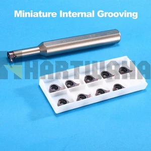 Indexable Turning Tool Mini Internal Grooving 1.5mm Carbide Inserts for CNC - Picture 1 of 13