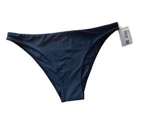 Athleta Waterside Mid-rise Skimpy Swim Bottom 8 Black NEW - Picture 1 of 4
