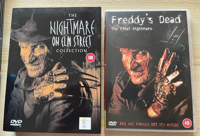 Nightmare On Elm Street Collection (5  DVDs) plus Freddy's Dead DVD, Bundle - Image 1 of 4