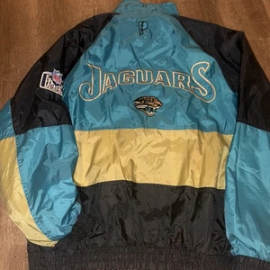 Vintage Pro Player Jaguars Windbreaker - Picture 1 of 3
