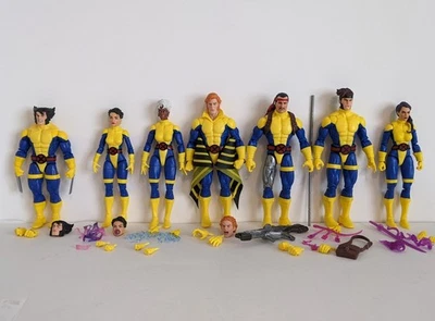 Marvel Legends X-Men Jim Lee 7 Figure Lot, X-Men 60th Anniversary 2023 - Image 1 of 4