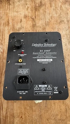 Definitive Technology Supercube 2000 plate amp and power module. - Image 1 of 4