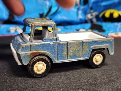 Camioneta pickup vintage 1969 TootsieToy Wheelie Wagon azul fundida a presión 4" de largo Foto 1 de 4