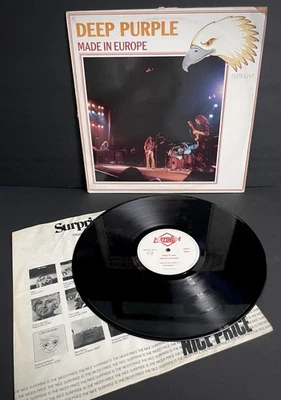 Rare! Deep Purple "Made In Europe" German Pressing! 1985 PLP45/24007 - VG+/VG - Image 1 of 4