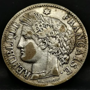 2 FRANCS 1895 A PARIS AVEC LEGENDE ARGENT 835‰ CERES 600000 Ex. / FRANCE /SILVER - Imagen 1 de 2
