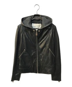 DOMA                    Hoodie double rider jacket black D165001 - Picture 1 of 7