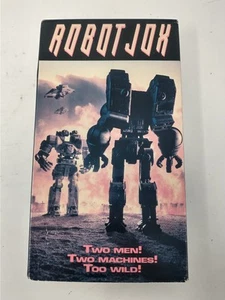 Robot Jox VHS 1991 Original RCA Columbia Pictures Post Apocalypse Sci-Fi Rare - Foto 1 di 8