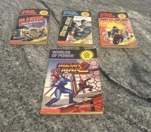 WORLDS OF POWER libri 1-3 F.X. Nine Blaster Master Metal Gear Ninja Gaiden - Foto 1 di 10