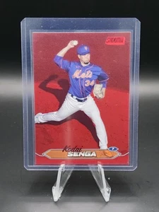 2024 Topps Stadium Club Kodai Senga Rosso Parallelo New York Mets  - Foto 1 di 2