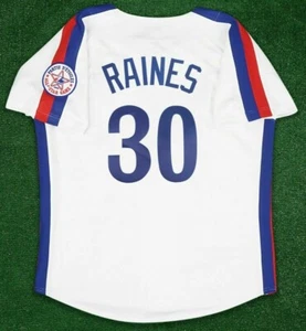 AUTHENTIC MAJESTIC XL, TIM RAINES MONTREAL EXPOS COOPERSTOWN 1982 JERSEY 6240 - Picture 1 of 7