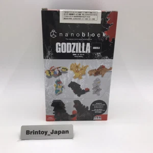 Kawada Nano Block Mini Nano Godzilla NBMC_12S BOX Complete 6 pieces Japan - Picture 1 of 9