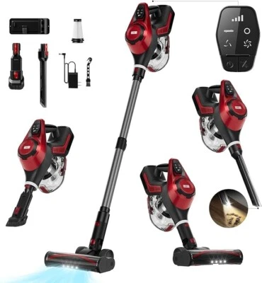 Cordless Vacuum Cleaner 8 in 1 Lightweight Stick Vacuum Cleaner LED Rechargeable - Image 1 of 4