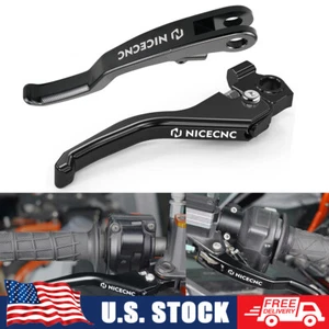 Aluminum Shorty Brake/Clutch Lever For KTM 690 Enduro R SMC-R 2014-2023 - Foto 1 di 17