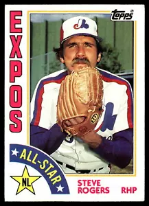 1984 Topps #394 Steve Rogers | Carte Arpin Nuove di zecca - Foto 1 di 2