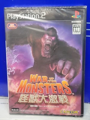 War of the Monsters (2004) New Factory Sealed Japan Playstation 2 PS2 Import - Image 1 of 2