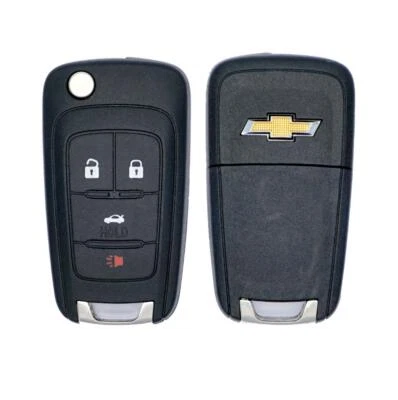 LIKE NEW OEM GM CHEVY SWITCHBLADE FLIP KEY KEYLESS ENTRY REMOTE FOB TRANSMITTER - Image 1 of 4