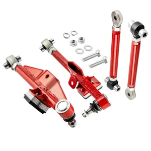 Front Lower Control Arms High Angle Tension Rods for Nissan 240SX S13 1989-1998 - Picture 1 of 12