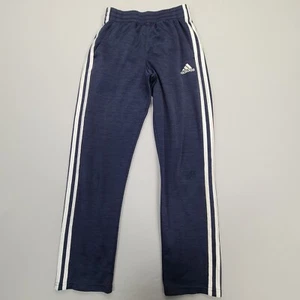 Adidas Pants Boys Medium Blue Joggers Comfort Casual Outdoors Youth Kids - Picture 1 of 10